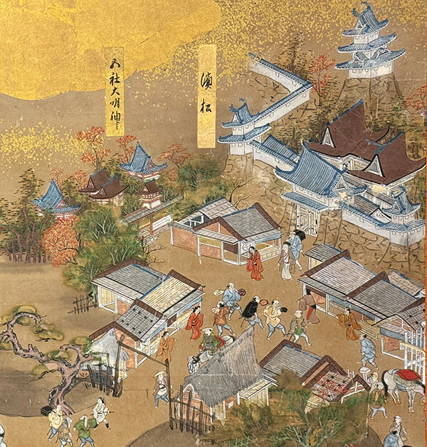 浜松城下と五社大明神